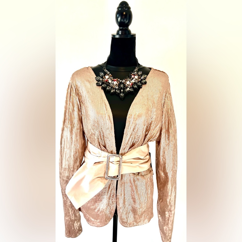 Sequin blazer